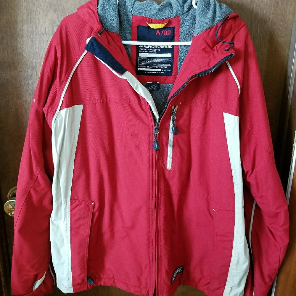 Abercrombie and Fitch Red Jacket!